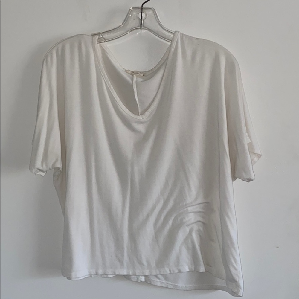 Basic white T-shirt